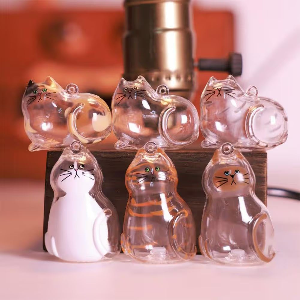 š¾Pet Hair Memorial Capsule Keychain