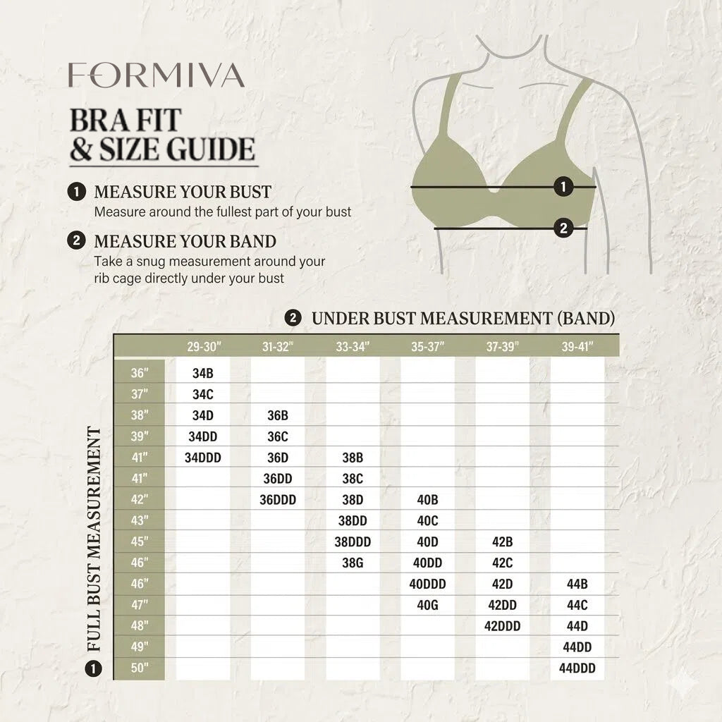 Formiva® Women's Seamless Underwire Bra, One Smooth U Smoothing Underwire Bras for Women, Convertible Straps, Ultra Light