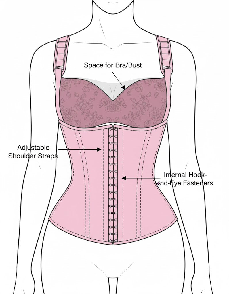 Formiva® Steel Boned Waist Trainer Vest