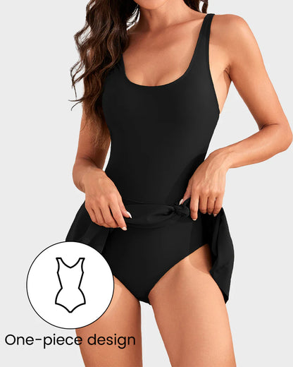 Formiva® One Piece Tummy Control Tie Knot Swimsuits