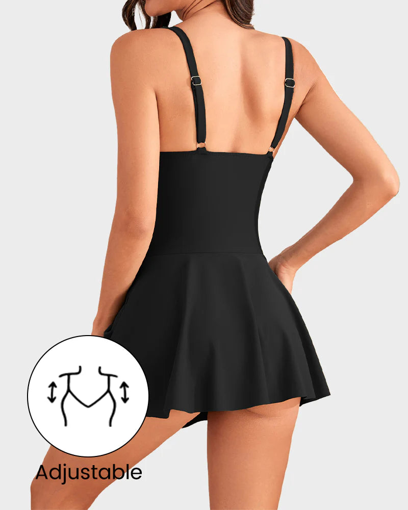 Formiva® One Piece Tummy Control Tie Knot Swimsuits