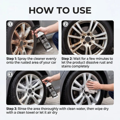Formiva® Car Rust Remover Spray Powerful Iron Powder