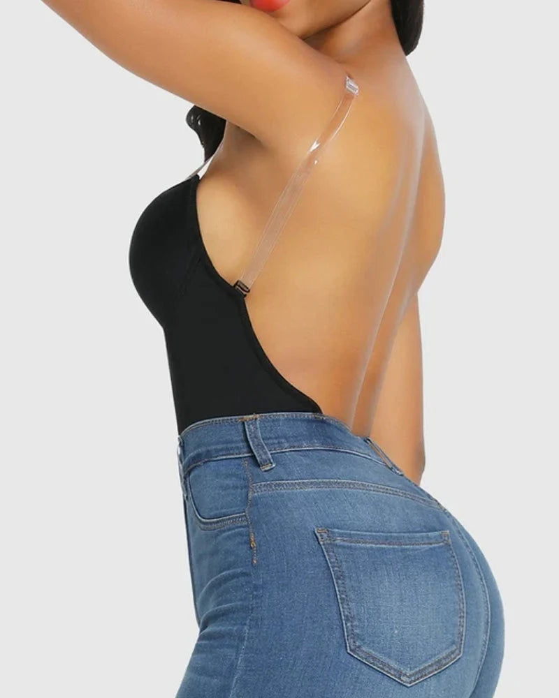 Formiva® Strapless U Plunge Thong Bodysuit