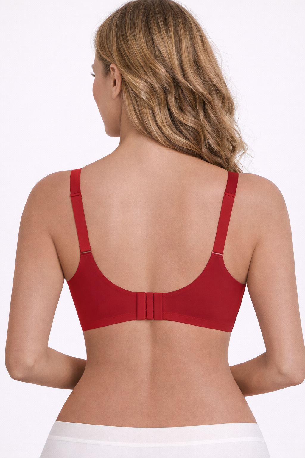 Formiva® Jelly Wireless Womens Comfortable Wireless Bras Push Up Bralettes Seamless Tshirts Bras Deep V Everyday Bras