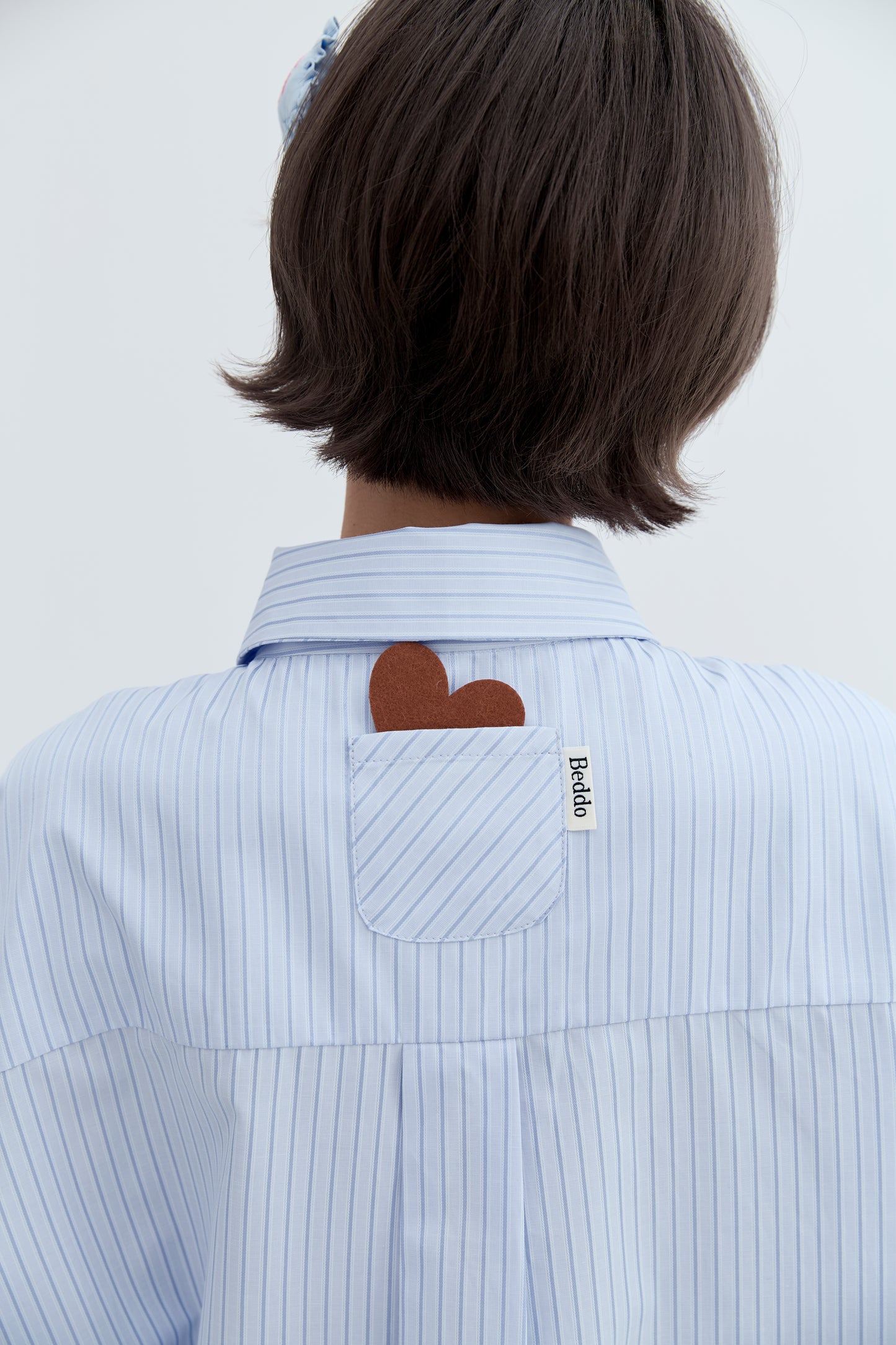 Formiva® Pet Friendly Striped Shirt with Bow Tie Closure