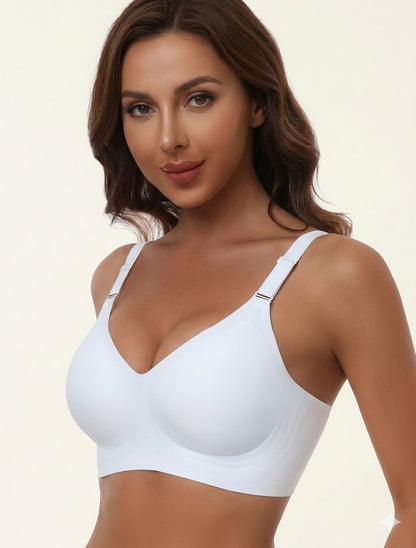 Formiva® Comfortable Seamless Full Coverage Bra for Women Wireless Bras with Soft Support Regular and Plus Size