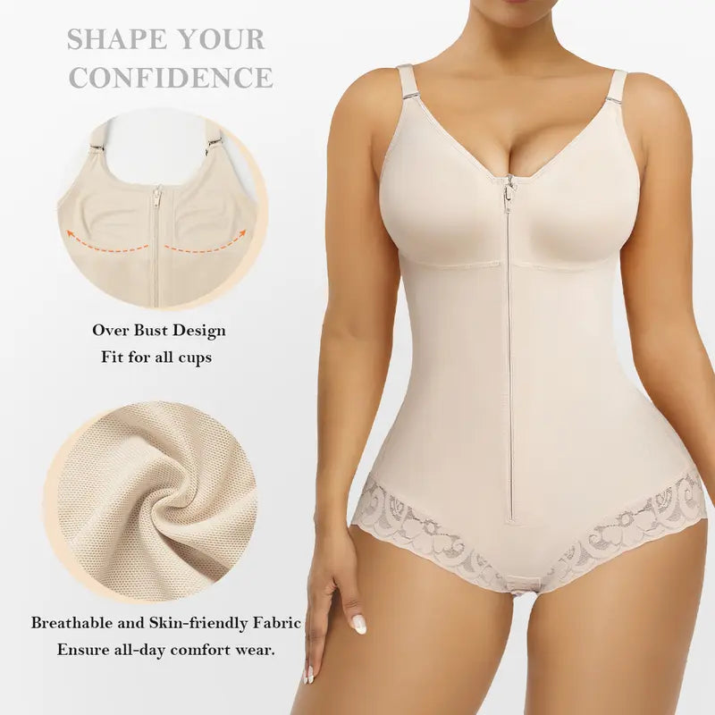 Formiva® Fajas Colombianas Moldeadoras Postpartum Tummy Control Shapewear for Women Body Shaper Girdles Compression Garment