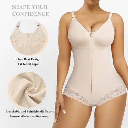 Formiva® Fajas Colombianas Moldeadoras Postpartum Tummy Control Shapewear for Women Body Shaper Girdles Compression Garment