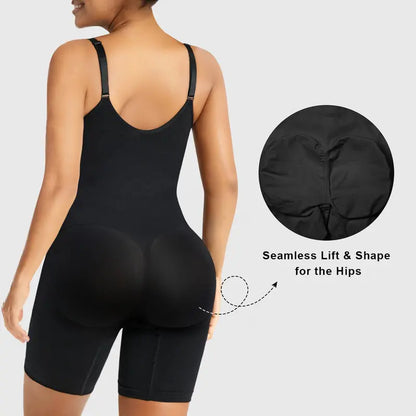 Formiva® Shapewear for Women Tummy Control Bodysuits Zip-Up Comfort Ultra Stretch Fabric Customizable Fit Breathable Mesh Design Comfortable Fit