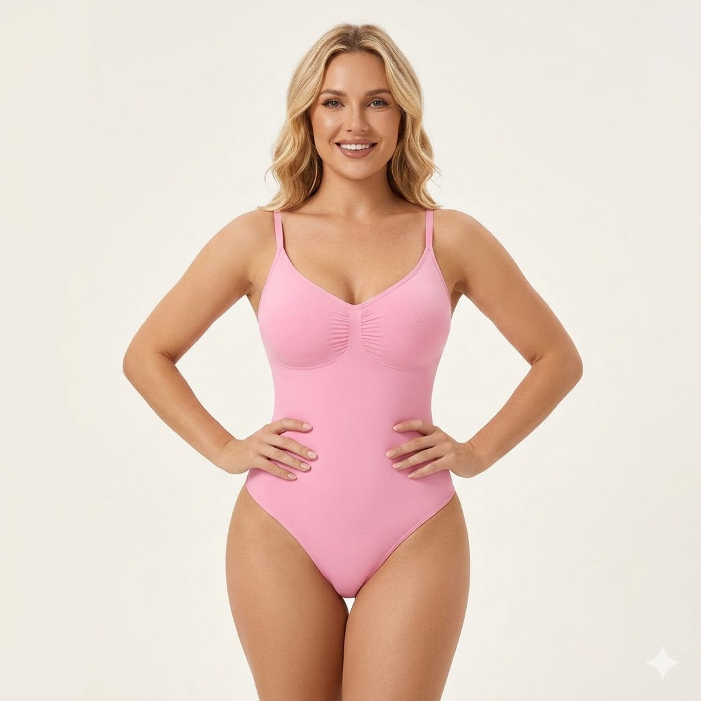 Formiva® Seamless Covered Bust Jumpsuit Thong Bodysuit Fit Comfort Slimming Womenswear 1 Breathable Hip Tops Soft Deals For You Days Springtok SpringStatements