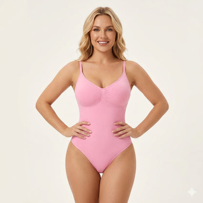 Formiva® Seamless Covered Bust Jumpsuit Thong Bodysuit Fit Comfort Slimming Womenswear 1 Breathable Hip Tops Soft Deals For You Days Springtok SpringStatements