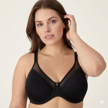 Formiva® Women's Seamless Underwire Bra, One Smooth U Smoothing Underwire Bras for Women, Convertible Straps, Ultra Light