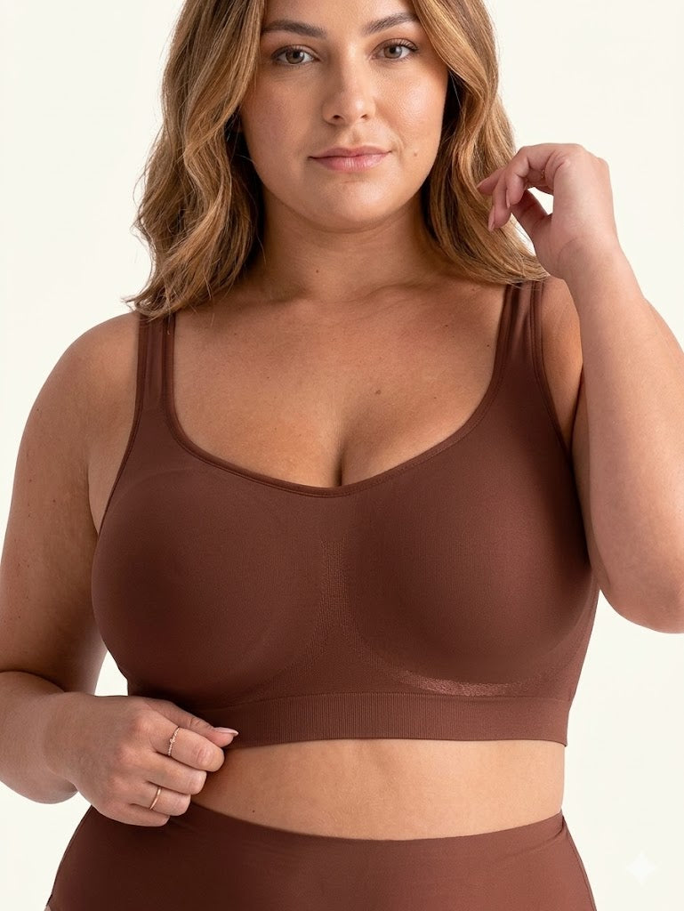 Formiva® Wireless Bras for Women No Underwire – Small to Plus Size Bralettes with Support and Natural Lift