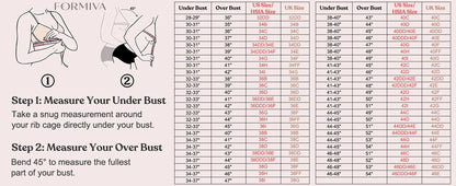 Formiva® Enchante Floral Lace Minimizer Bra