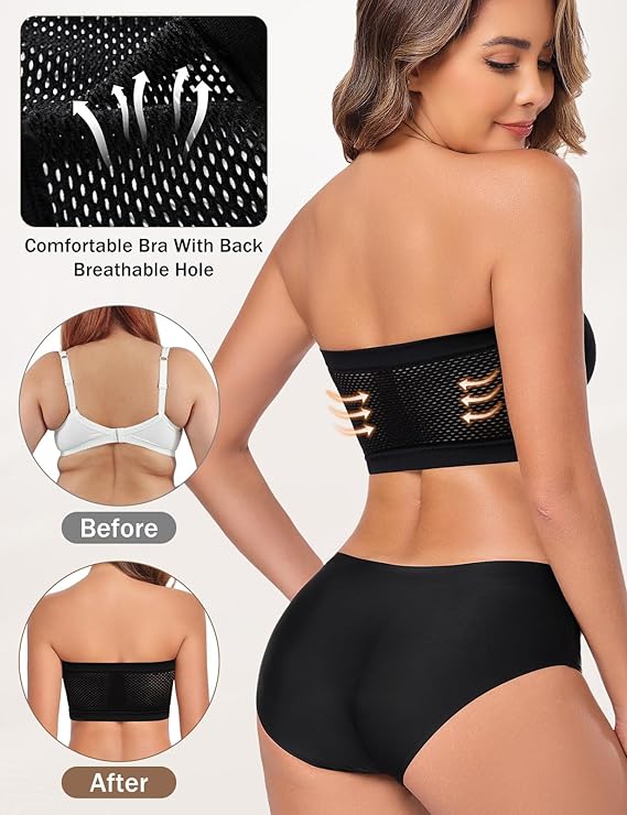 Formiva® Women's Strapless Front Closure Bra