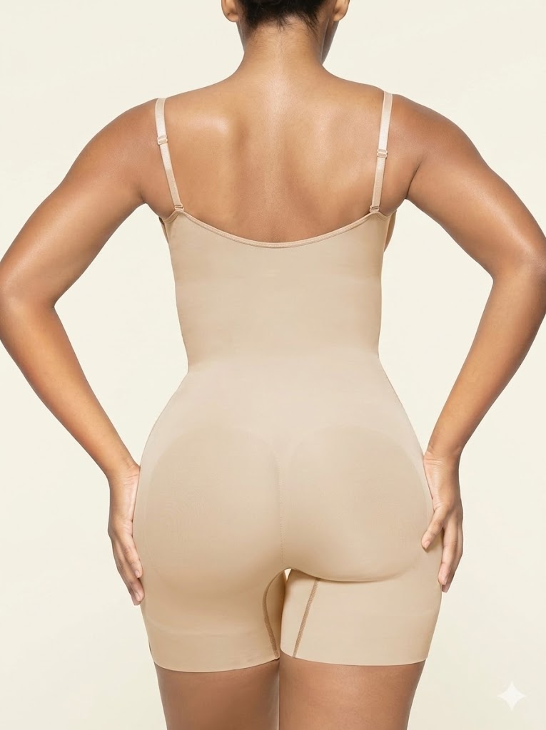 Formiva® Open Bust Shapewear Tummy Control Bodysuits for Women Seamless Compression High Waisted Body Shaper