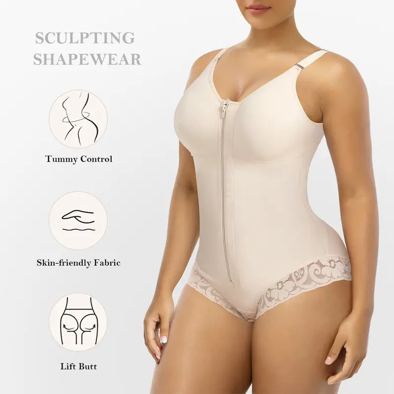 Formiva® Fajas Colombianas Moldeadoras Postpartum Tummy Control Shapewear for Women Body Shaper Girdles Compression Garment