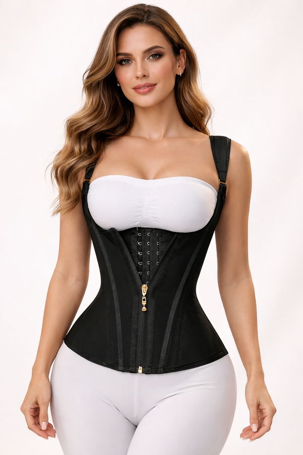 Formiva® Waist Trainer for Women Body Shaper Corset Vest Tank Top with Steel Bones