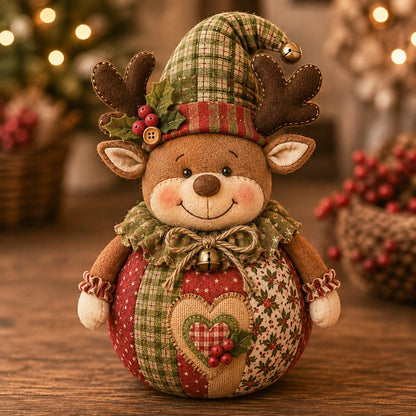 Patchwork Fabric Doll DIY Kit