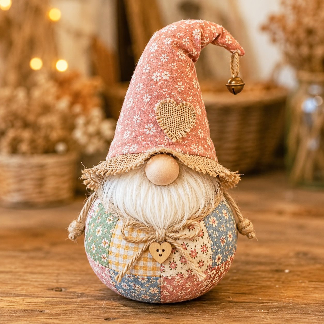 Patchwork Fabric Doll DIY Kit