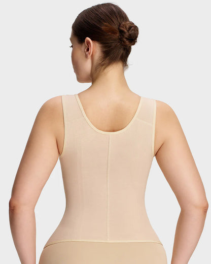 Formiva® Double-Layer Tummy Control Waist Shaper Girdle With Bra