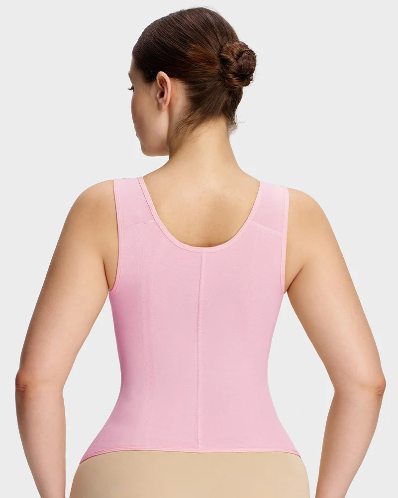 Formiva® Double-Layer Tummy Control Waist Shaper Girdle With Bra