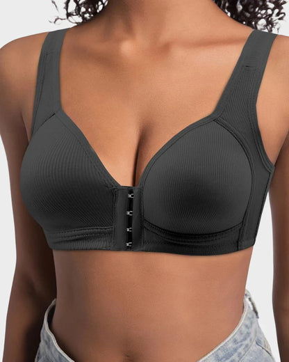 Formiva® Easy-On Front Closure Wireless Support Bra