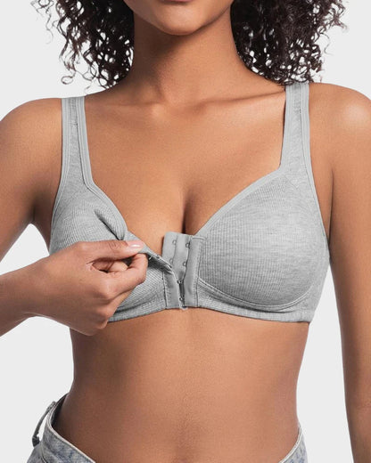 Formiva® Easy-On Front Closure Wireless Support Bra