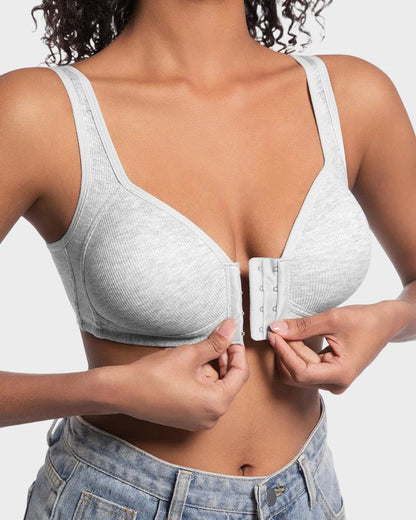 Formiva® Easy-On Front Closure Wireless Support Bra