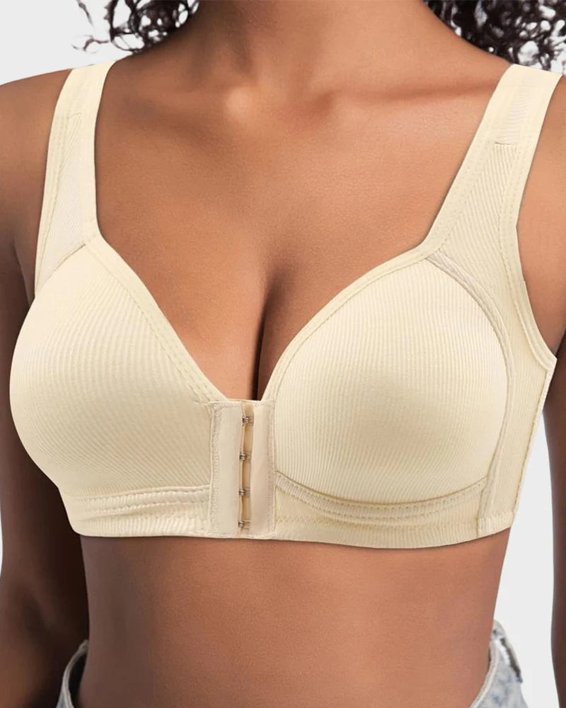 Formiva® Easy-On Front Closure Wireless Support Bra