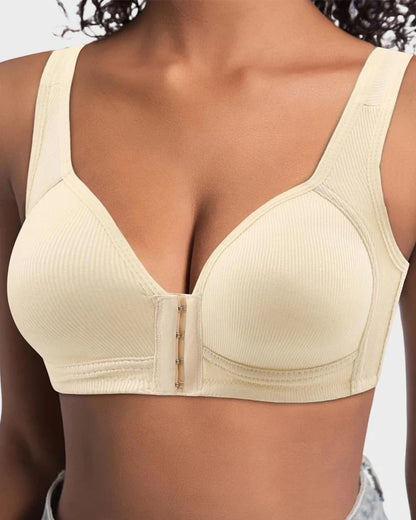 Formiva® Easy-On Front Closure Wireless Support Bra
