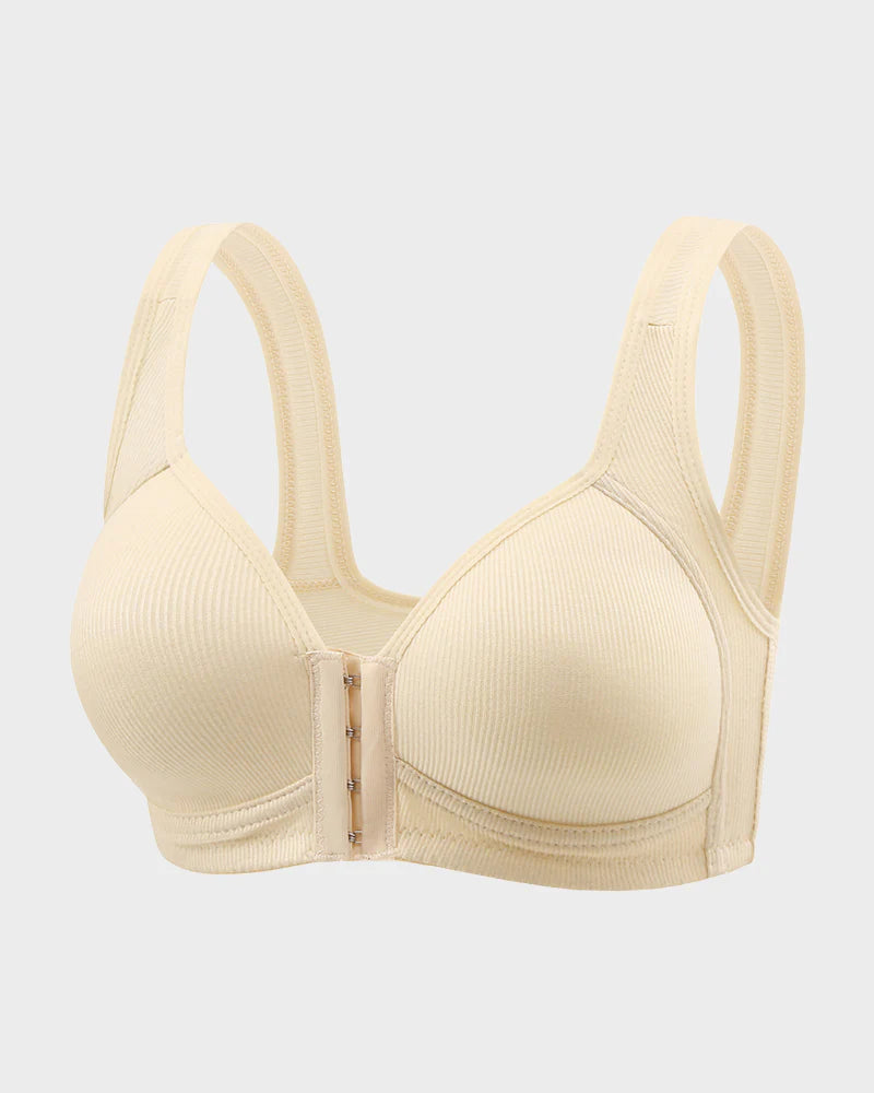 Formiva® Easy-On Front Closure Wireless Support Bra