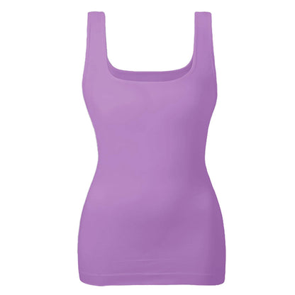 Formiva® Women's Tummy Control Shapewear Tank Tops Seamless Square Neck Compression Tops Slimming Body Shaper Camisole