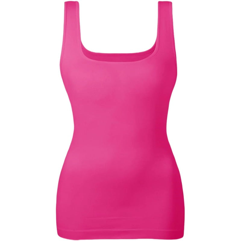 Formiva® Women's Tummy Control Shapewear Tank Tops Seamless Square Neck Compression Tops Slimming Body Shaper Camisole
