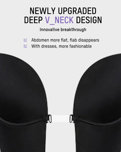 Formiva® Strapless U Plunge Thong Bodysuit