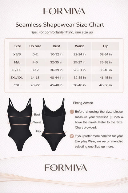 Formiva® Seamless Covered Bust Jumpsuit Thong Bodysuit Fit Comfort Slimming Womenswear 1 Breathable Hip Tops Soft Deals For You Days Springtok SpringStatements