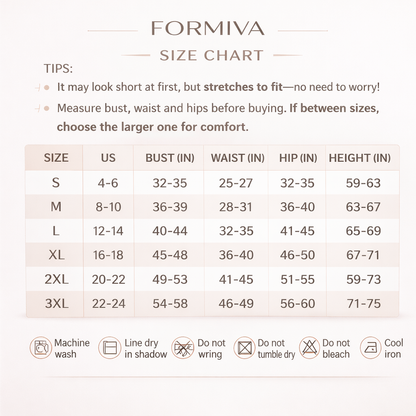 Formiva® Deep V Shapewear with Chest Support Breathable High-Waisted Tummy Control Jumpsuit