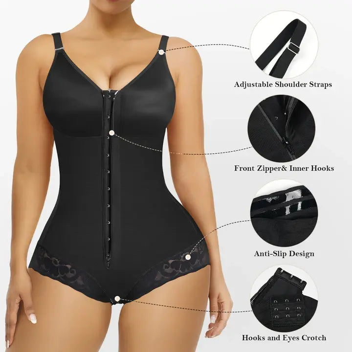 Formiva® Fajas Colombianas Moldeadoras Postpartum Tummy Control Shapewear for Women Body Shaper Girdles Compression Garment