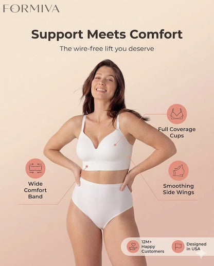 Formiva® Supportive Comfort Wireless Shaping Bra