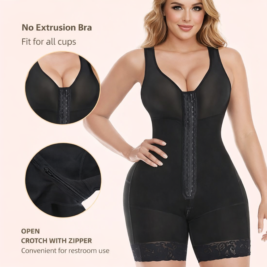 Formiva Faja Colombiana with open crotch zipper for easy restroom access