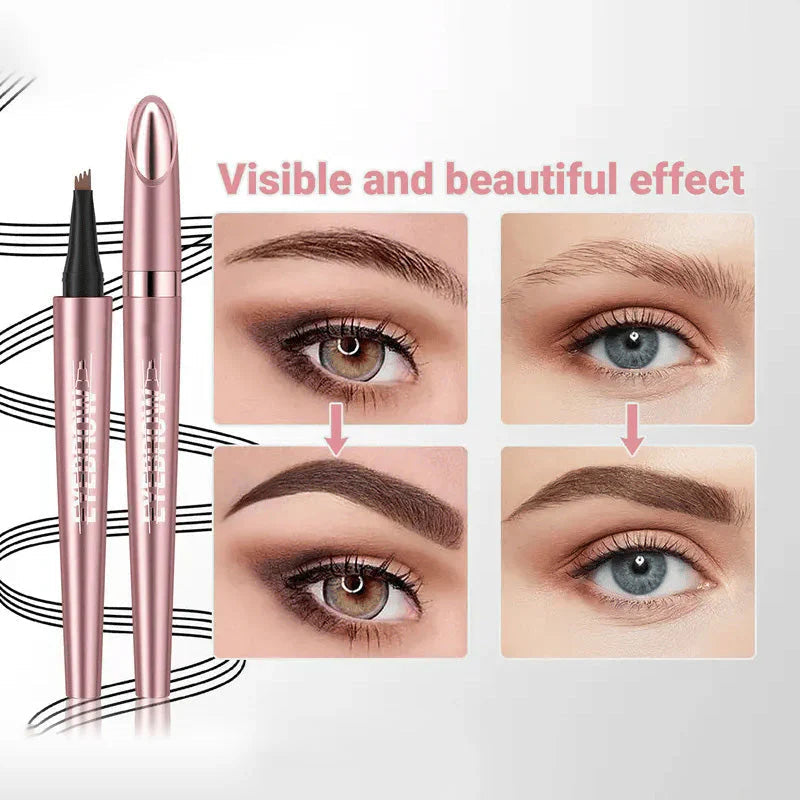Waterproof Micro-Fork Eyebrow Pencil