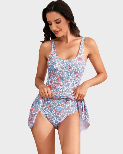 Formiva® One Piece Tummy Control Tie Knot Swimsuits