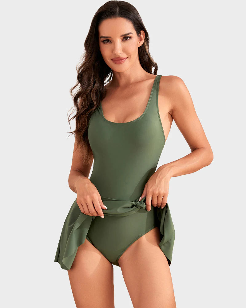 Formiva® One Piece Tummy Control Tie Knot Swimsuits