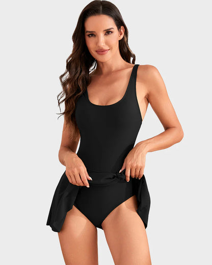 Formiva® One Piece Tummy Control Tie Knot Swimsuits