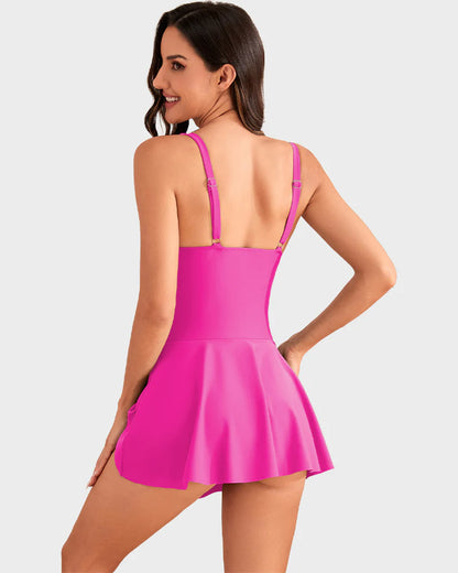 Formiva® One Piece Tummy Control Tie Knot Swimsuits
