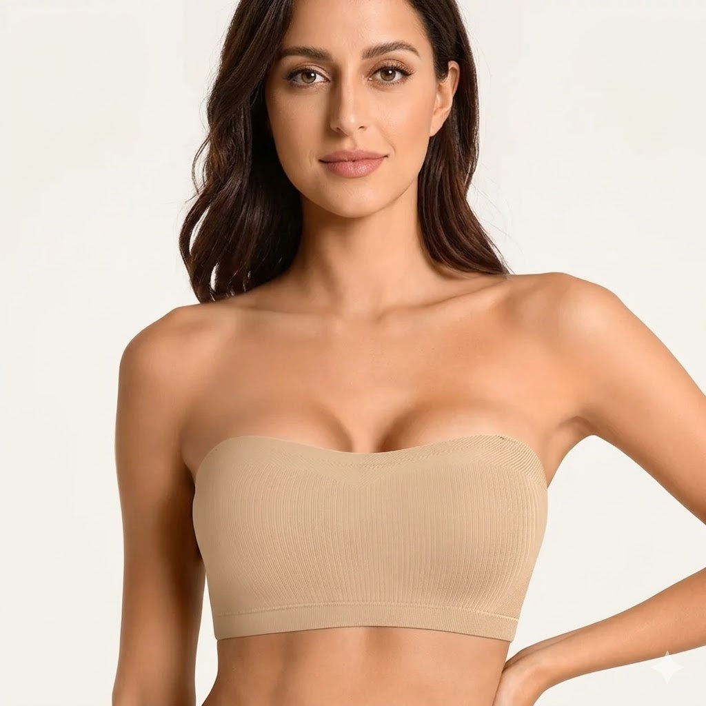 Formiva® Jelly Wireless Women Comfortable Push Up Bras Wireless Seamless Full Coverage Bra Buttery Soft Everyday Tshirt Bra