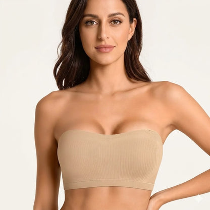 Formiva® Jelly Wireless Women Comfortable Push Up Bras Wireless Seamless Full Coverage Bra Buttery Soft Everyday Tshirt Bra